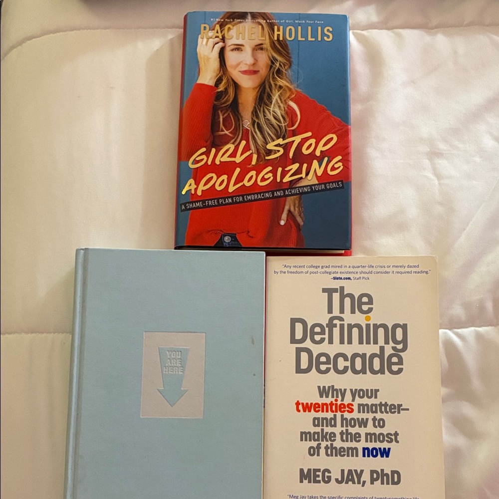 Book Trio: Girl, Stop Apologizing, The Defining Decade, and Journal
